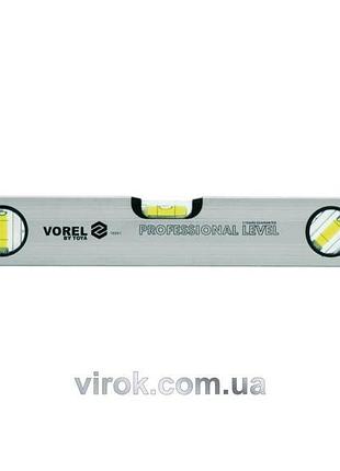 Уровень алюминиевый vorel: l=100 cм. 3 капсули [25/50]