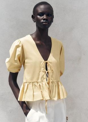 Блуза футболка zara