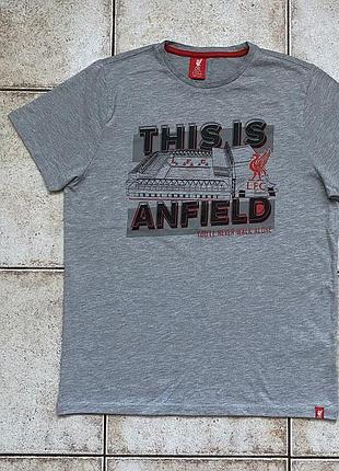 Футболка liverpool l.f.c.(england)nike adidas puma reebok new balance under armour mizuno columbia berghaus salomon arcteryx tnf mammut cat trespass