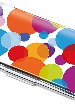 Візитниця troika colour bubbles на 11 карток