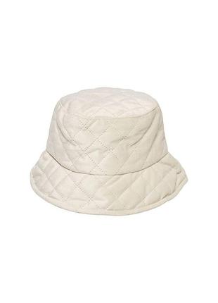 Чоловіча / жіноча панама онлі оригінал only onlmandy velvet quilt bucket hat 15245399-nude only 15245399-nude