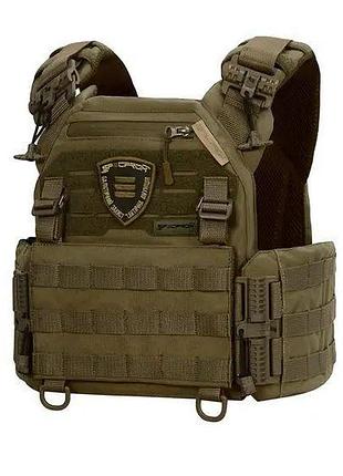 Тактичний жилет із швидким скиданням warmor gen.3 pro cordura 1000d, олива
