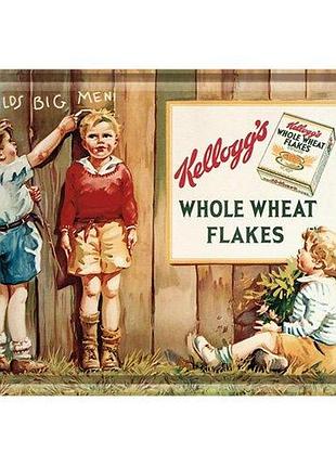Открытка "kellogg's 3 kids" nostalgic art (10160)