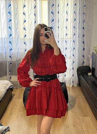 Червона сукня elizée