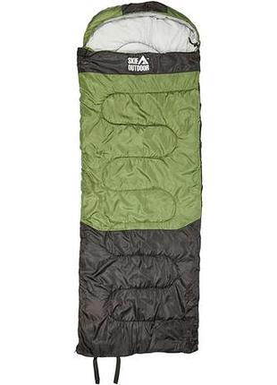 Спальный мешок skif outdoor morpheus 1900 green/black