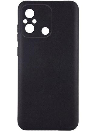 Чехол tpu epik black full camera для xiaomi redmi 12c / poco c55 черный