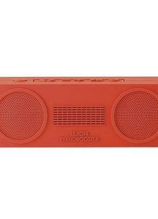 Динамик lexon tykho booster stereo, красный