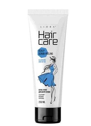 Скраб-пилинг для кожи головы 250мл hair care cleansing and detox тм liora