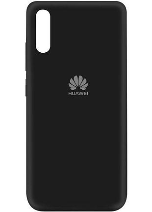 Чехол silicone cover my color full protective (a) для huawei y8p (2020) / p smart s черный / black