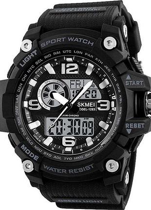 Годинник skmei 1283 sport колір чорний