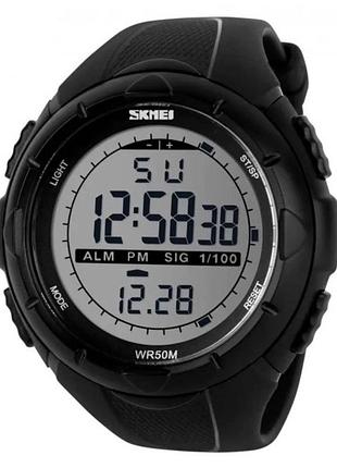 Годинник тактичний skmei 1025 чорний