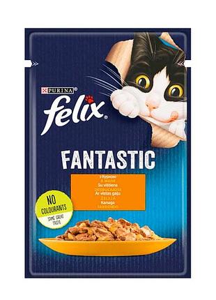 Felix (феликс) консервы для кошек курица в желе 85г 85г
