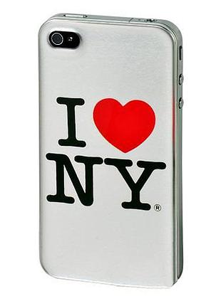 Кришка для iphone 4s "ny anodized"