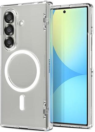 Чохол sgp ultra hybrid (magfit) для samsung galaxy z fold7 прозорий