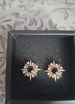 Серьги из мед. золота.