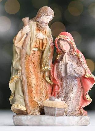 Вертеп "рожденственское чудо", 16 см. elisey