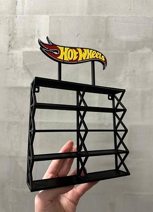 Настенная полка для машинок hot wheels