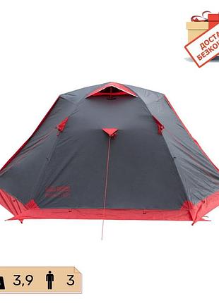 Палатка peak 3 местная v2 tramp, trt-026