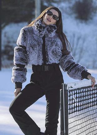 Комбінезон гірськолижний gsnow gray (сірий) + рукавички