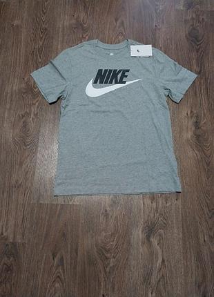 Футболка мужская nike mens t-shirt grey