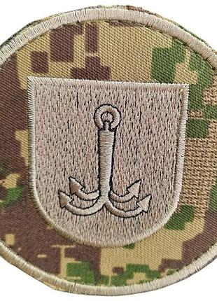 Шеврон нгу одеса (пісочна) хижак липучка