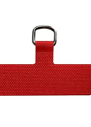 Вставка для шнурка вузька red