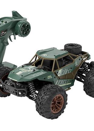 Машинка на радіокеруванні sche hw8809 four-wheel drive high-speed green