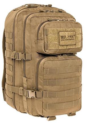 Рюкзак sturm mil-tec assault pack large 36 л - coyote brown