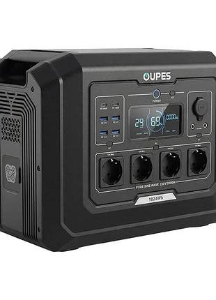 Зарядная станция oupes s1 2000w lifepo4 1024wh