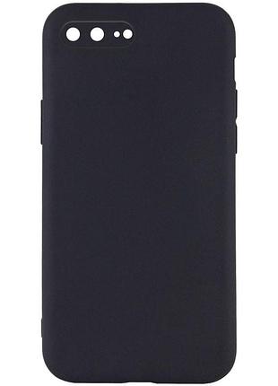 Чехол tpu epik black full camera для apple iphone 7 plus / 8 plus (5.5") черный