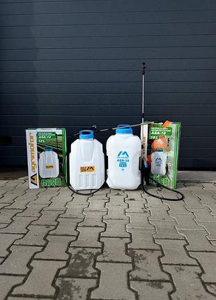 Ранцевый аккумуляторный опрыскиватель agrimotor asa-12 (12 литров) 12в/8ач