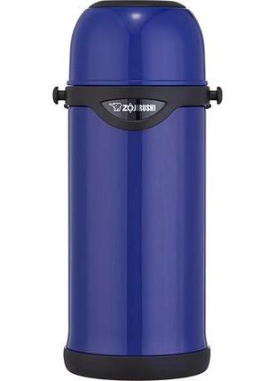Термос zojirushi 0.8 л (с ремешком) blue