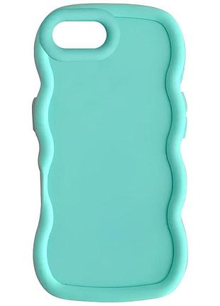 Чехол tpu ripple для apple iphone 6/6s/7/8/se (2020) (4.7") turquoise