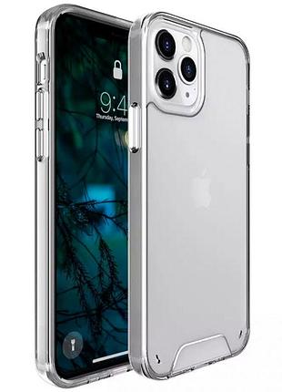 Чохол tpu space case transparent для apple iphone 14 pro max (6.7") прозорий