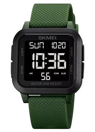 Часы skmei 1894 hornet dark screen цвет олива