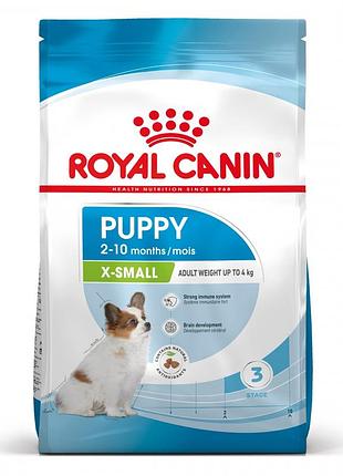 Royal canin x small puppy для щенков очень мелких пород до 10 месяцев 500 г
