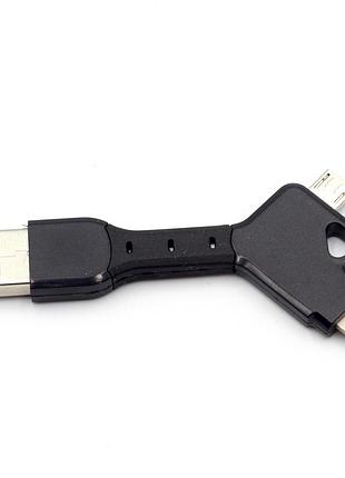 Кабель двойной usb на iphone/android 4