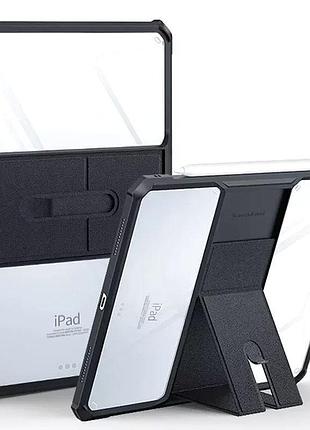 Tpu+pc чехол xundd stand c усиленными углами для apple ipad mini 6 (8.3") (2021) (2024) черный