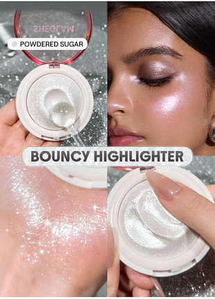 Хайлайтер sheglam glowchi bouncy - powdered sugar (5997)