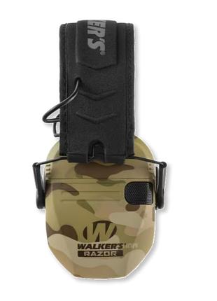 Активні захисні навушники для стрільби оригінал walker's razor slim electtronic muff мультикам