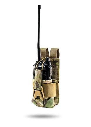 Подсумок для большинства раций подобных motorola 4400/4800. multicam original usa