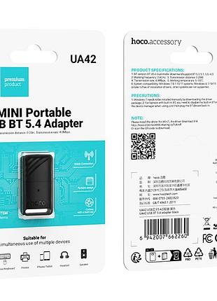 Bluetooth адаптер hoco ua42 bt5.4 black 6