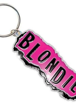 Брелок "blondie standard keychain: punk logo"