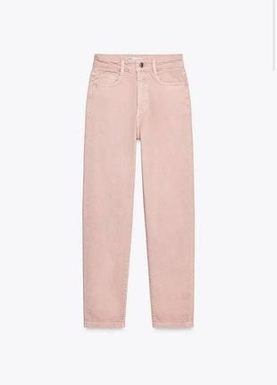Джинси mom-fit zara