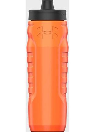 Пляшка для напоїв андер армор оригінал under armour sideline squeeze blaze 32oz помаранчевий уні 950 мл ua70090-30155