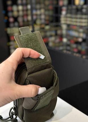 Подсумок mil-tec molle - оливковый 5