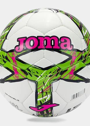 М'яч футбольний джома оригінал joma dali iii зелений, рожевий уні 5 401412.334.5
