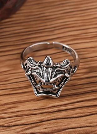 Кільце demon злий сатана демон байкерське перстень