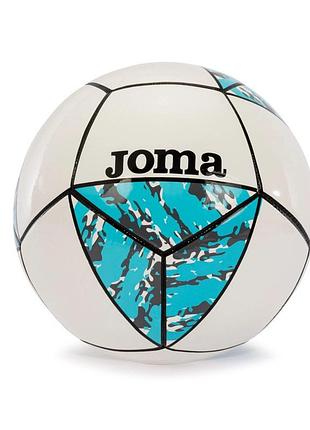 М'яч футбольний джома оригінал joma challenge ii біло-бірюзовий уні 5 400851.216.5