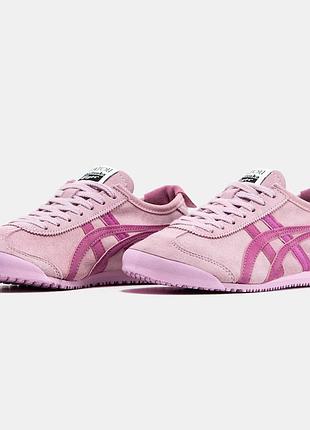 Кроссовки asics onitsuka tiger mexico 66 pink демисезон